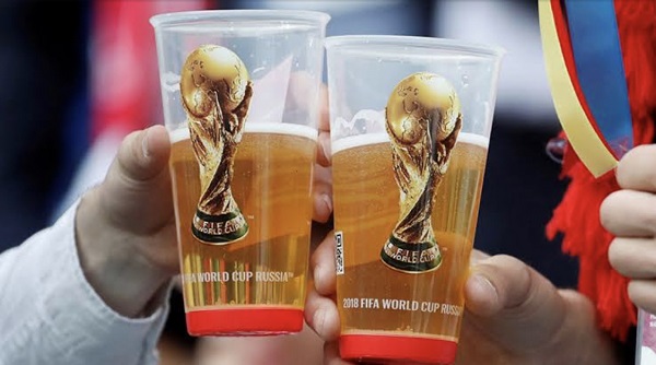 Alcohol will be available ast designated sales points dureing the FIFA World Cup Alcohol will be available ast designated sales points dureing the FIFA World Cup